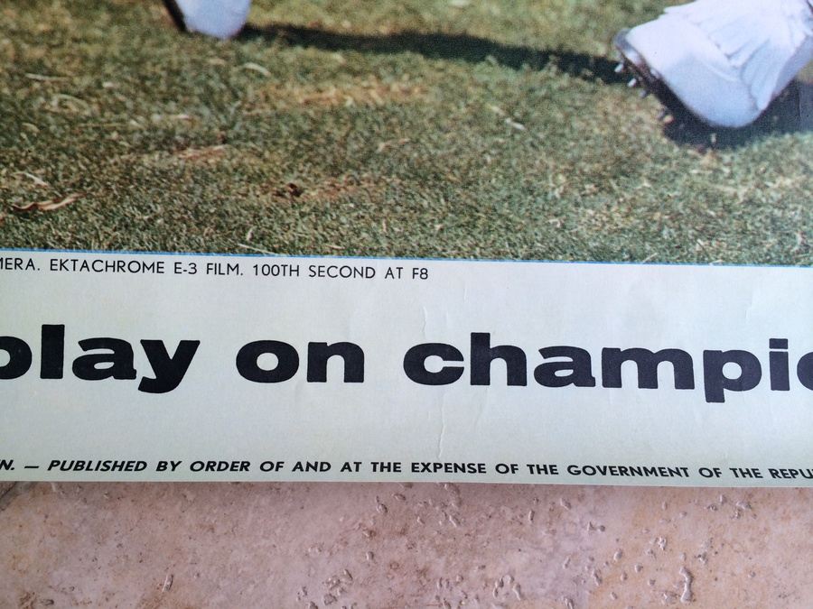 Original Vintage South Africa Travel Poster - Golf [Photo 5]