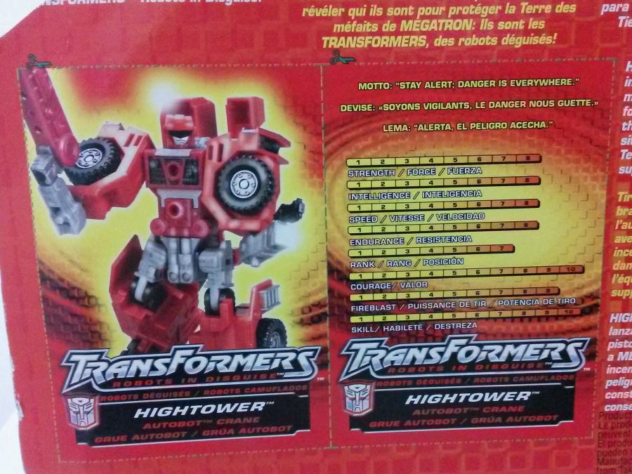 Transformers HIGHTOWER Action Figure [Photo 2]