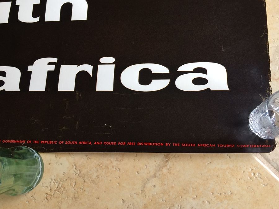 Original Vintage South Africa Travel Poster - South African Wildlife [Photo 5]