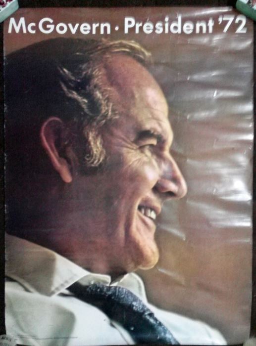 1972 McGovern Presidential Election Poster