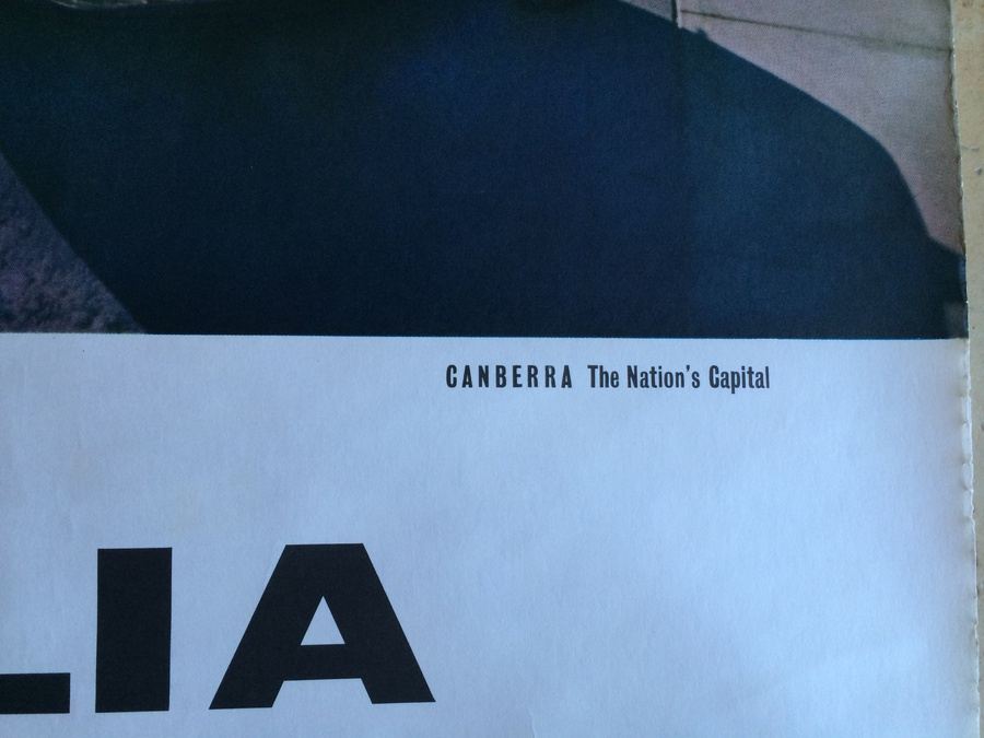 Original Vintage Australia Travel Poster [Photo 2]