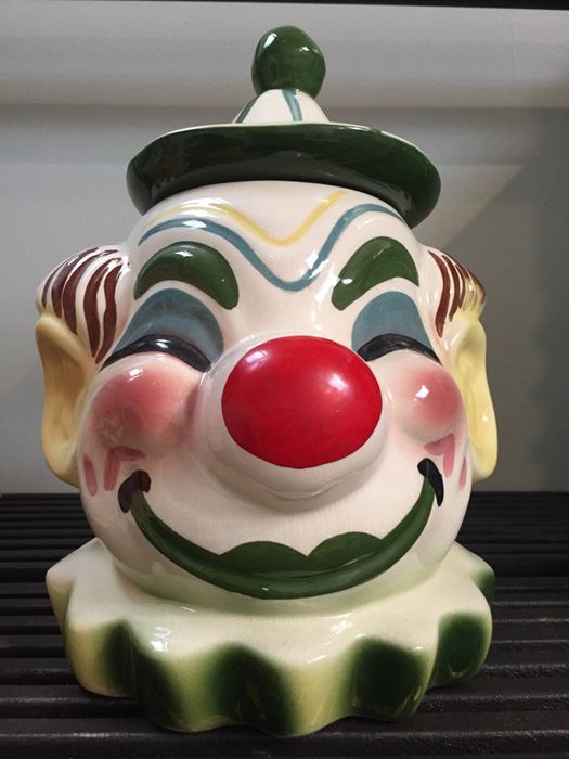 Sierra Vista California Clown Bust Collector Cookie Jar
