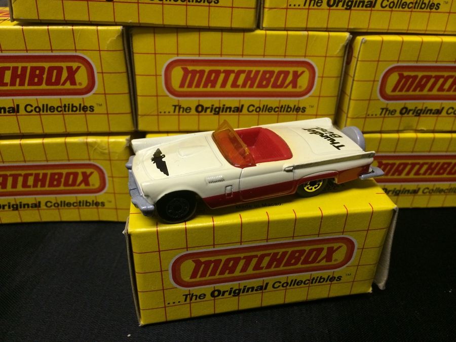Matchbox Cars in Original Box - 1957 T Bird 42 Macau Casting Mint in Box [Photo 2]