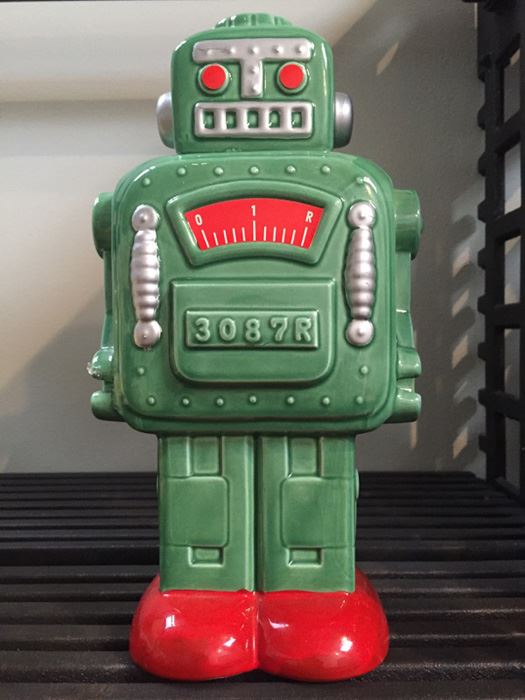 Kato Kogei Japan Robot Money Bank Hand Painted