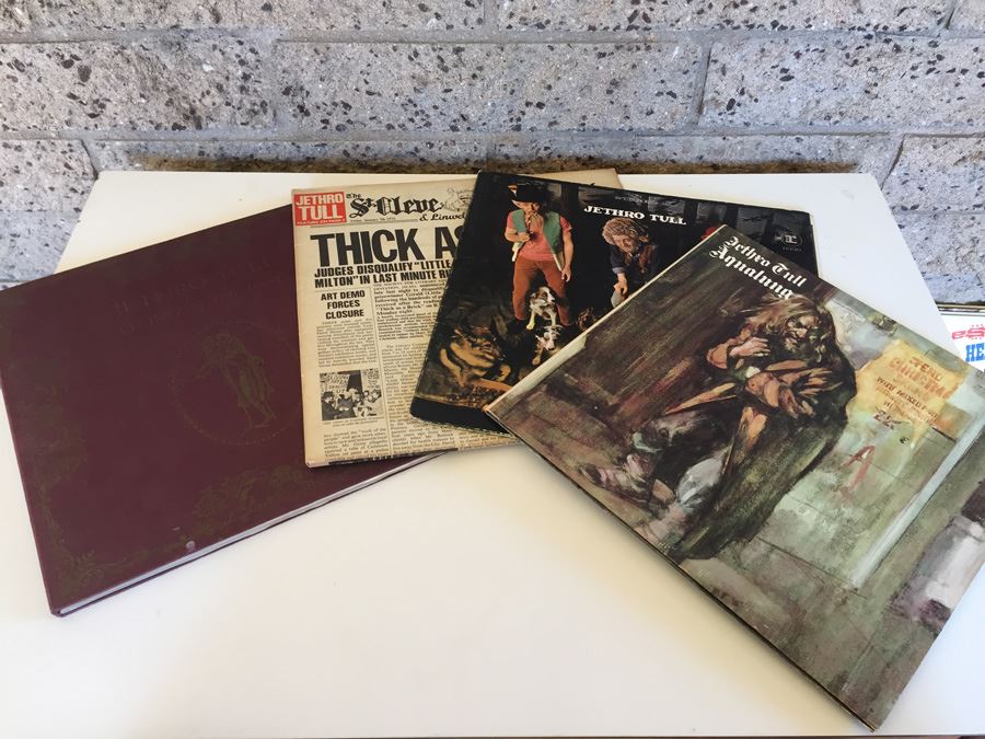 (4) Jethro Tull Vinyl Albums [Photo 1]