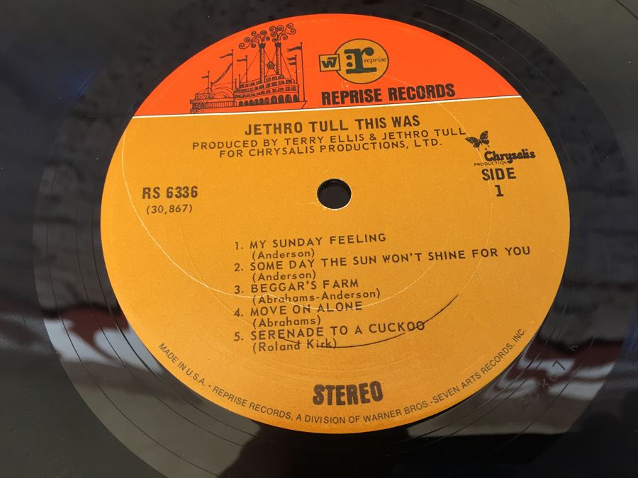 (4) Jethro Tull Vinyl Albums [Photo 19]