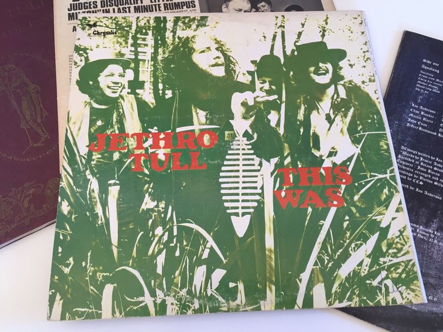 (4) Jethro Tull Vinyl Albums [Photo 5]