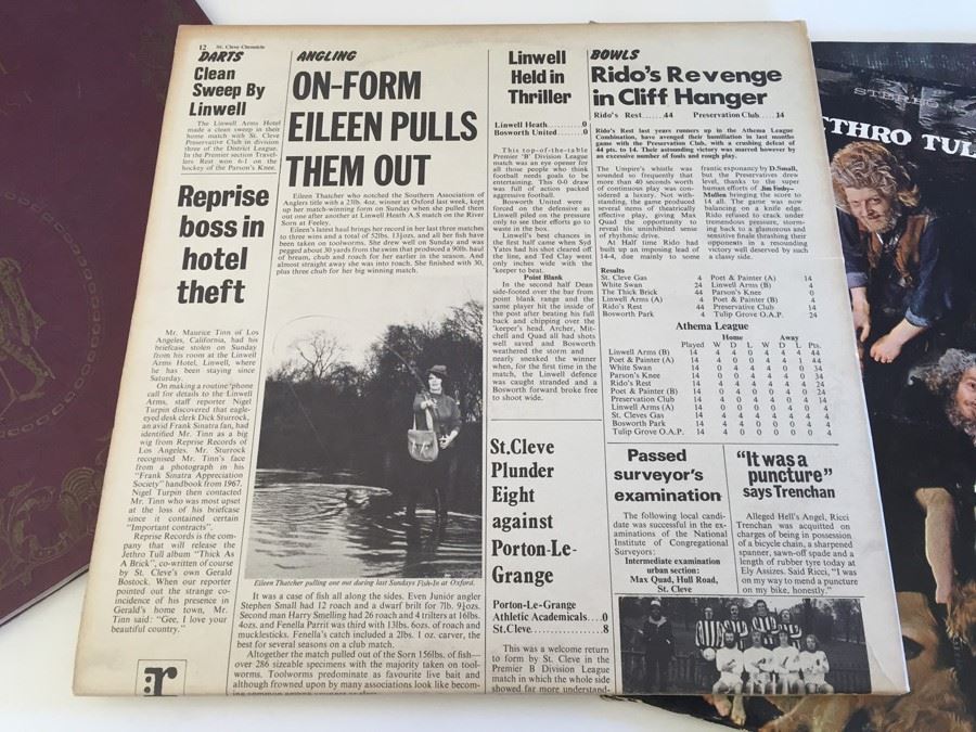 (4) Jethro Tull Vinyl Albums [Photo 7]