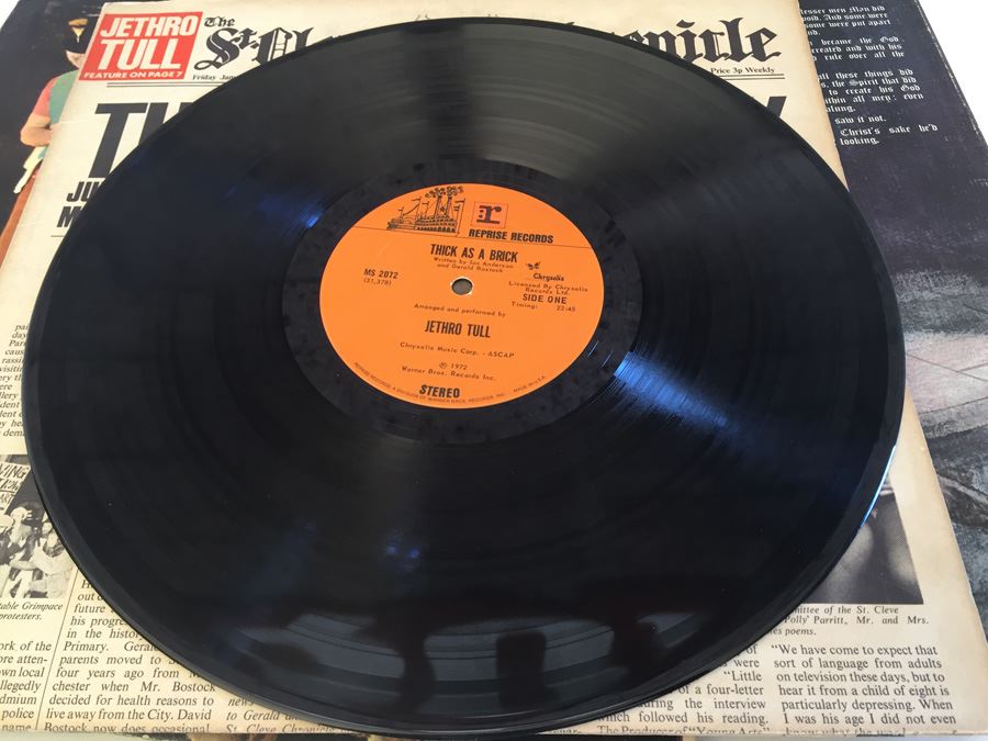 (4) Jethro Tull Vinyl Albums [Photo 14]
