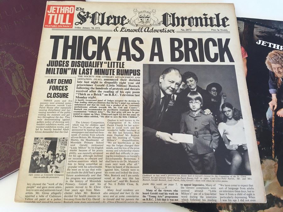 (4) Jethro Tull Vinyl Albums [Photo 6]