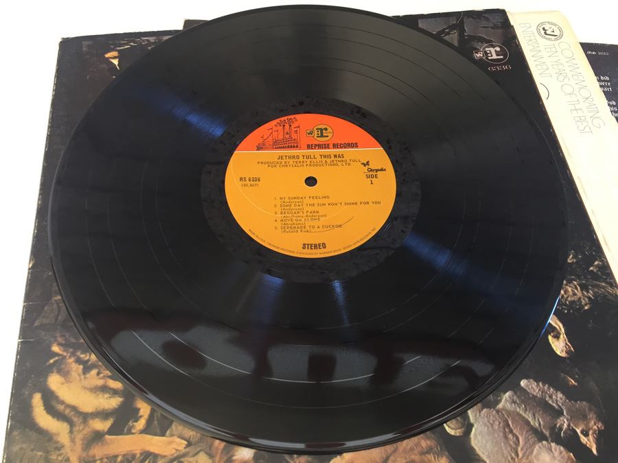 (4) Jethro Tull Vinyl Albums [Photo 18]