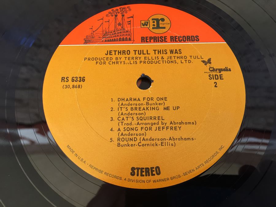 (4) Jethro Tull Vinyl Albums [Photo 21]