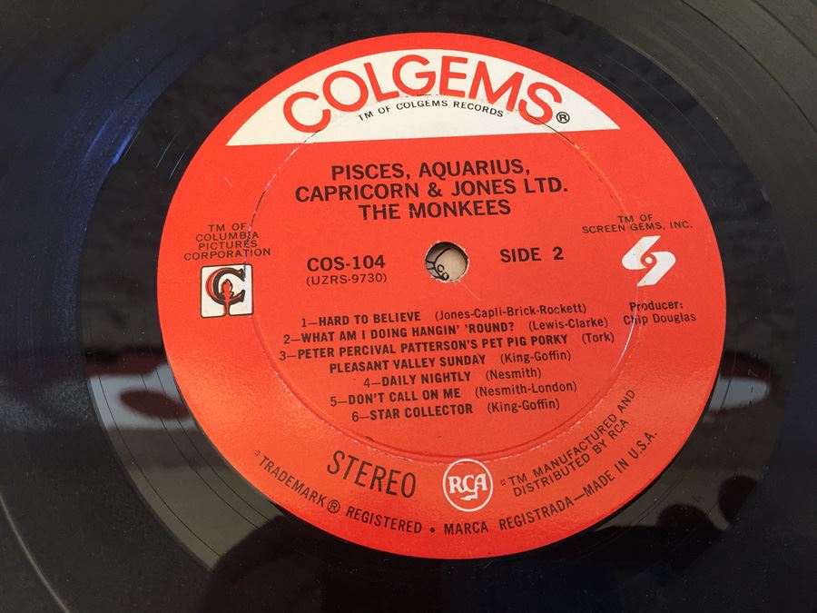 (4) The MONKEES Vinyl Records [Photo 13]