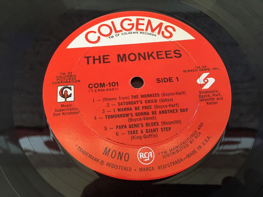(4) The MONKEES Vinyl Records [Photo 15]