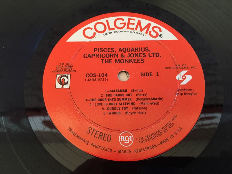 (4) The MONKEES Vinyl Records [Photo 11]