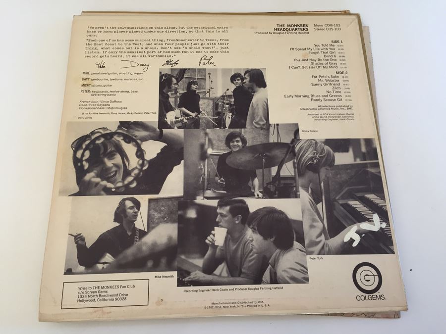 (4) The MONKEES Vinyl Records [Photo 9]