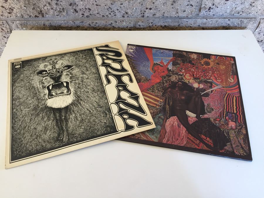 (2) SANTANA Vinyl Records [Photo 1]