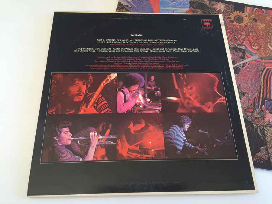 (2) SANTANA Vinyl Records [Photo 3]