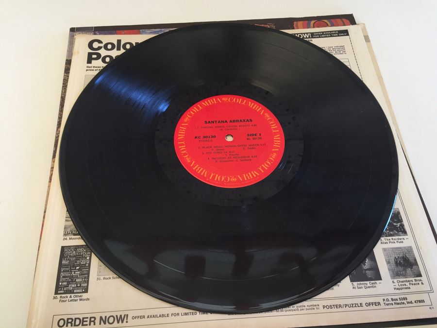 (2) SANTANA Vinyl Records [Photo 6]