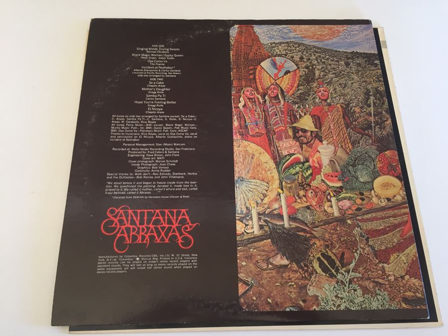 (2) SANTANA Vinyl Records [Photo 5]