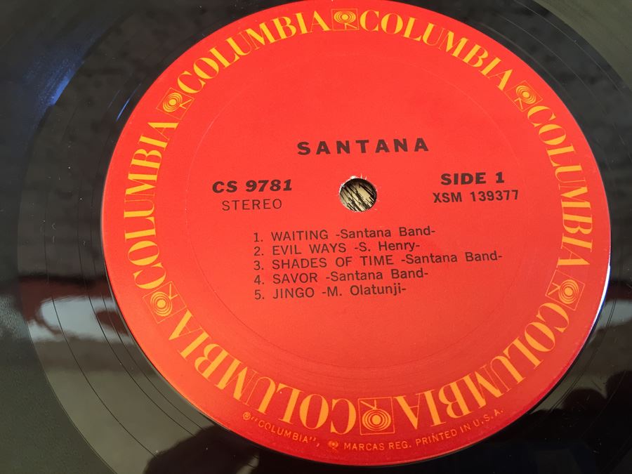 (2) SANTANA Vinyl Records [Photo 11]