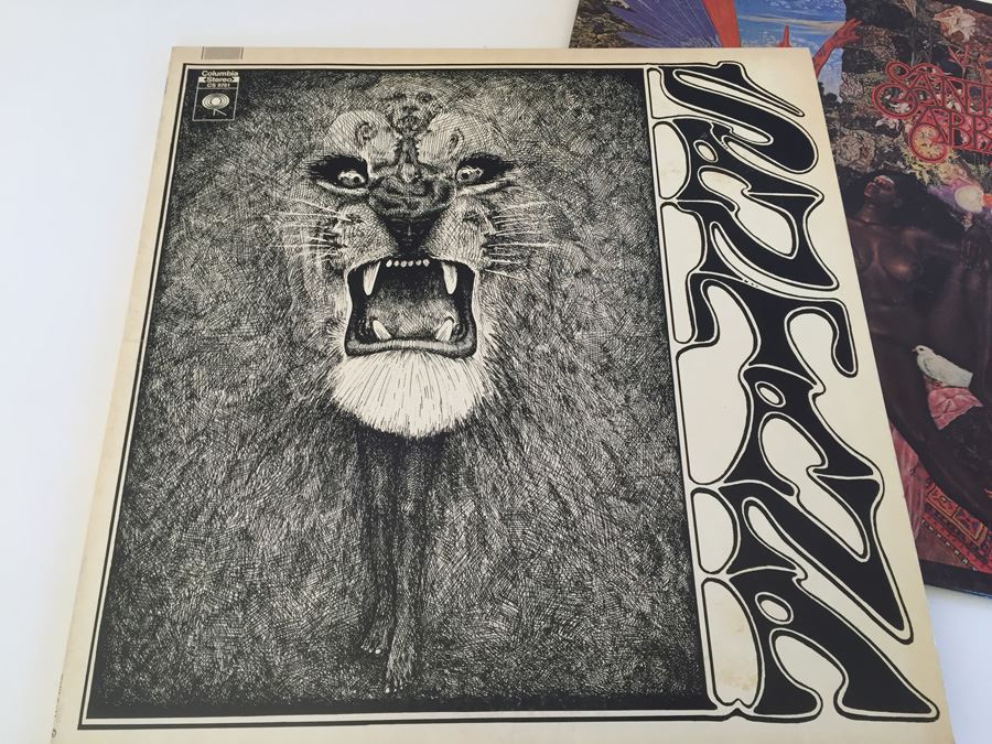 (2) SANTANA Vinyl Records [Photo 2]