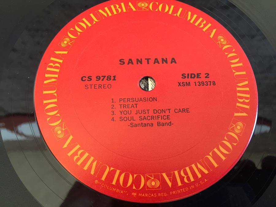 (2) SANTANA Vinyl Records [Photo 13]