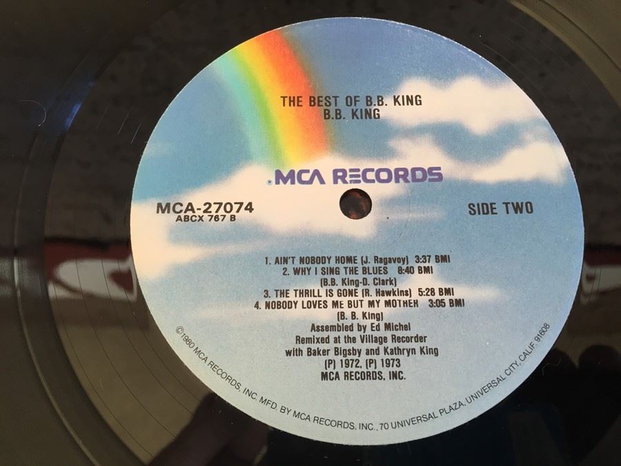 The Best Of B.B. King - B.B. King MCA 27074 Vinyl Record [Photo 6]