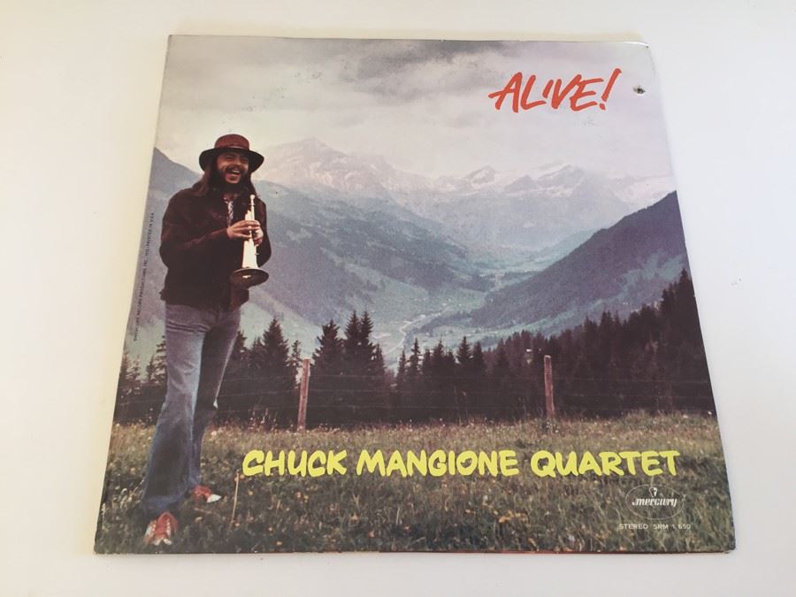 Chuck Mangione Quartet ‎- Alive! - Mercury ‎- SRM 1 650