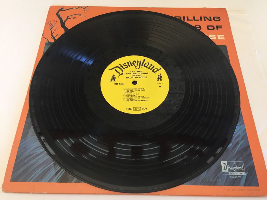 Chilling, Thrilling Sounds Of The Haunted House - Disneyland ‎- DQ-1257 [Photo 4]