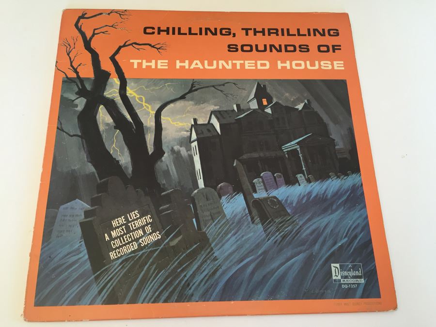 Chilling, Thrilling Sounds Of The Haunted House - Disneyland ‎- DQ-1257