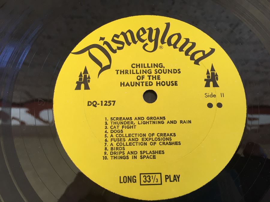 Chilling, Thrilling Sounds Of The Haunted House - Disneyland ‎- DQ-1257 [Photo 7]
