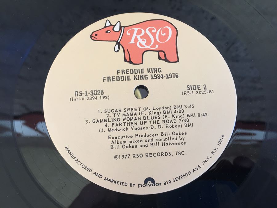 Freddie King ‎- Freddie King (1934-1976) - RSO ‎- RS-1-3025 [Photo 7]