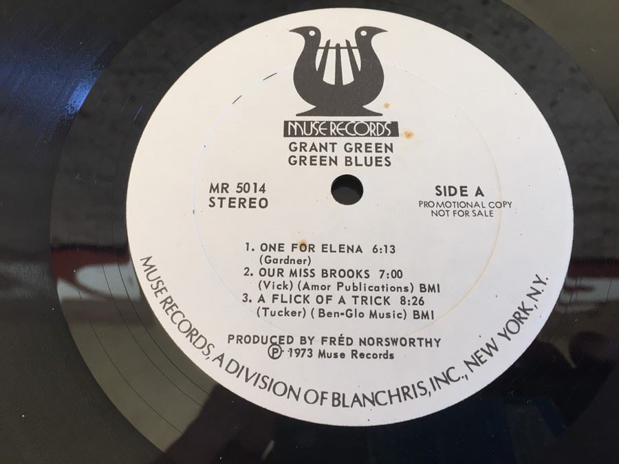 Grant Green ‎- Green Blues - Muse Records ‎- MR 5014 [Photo 4]