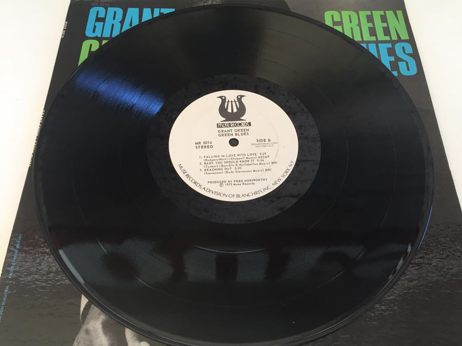 Grant Green ‎- Green Blues - Muse Records ‎- MR 5014 [Photo 5]