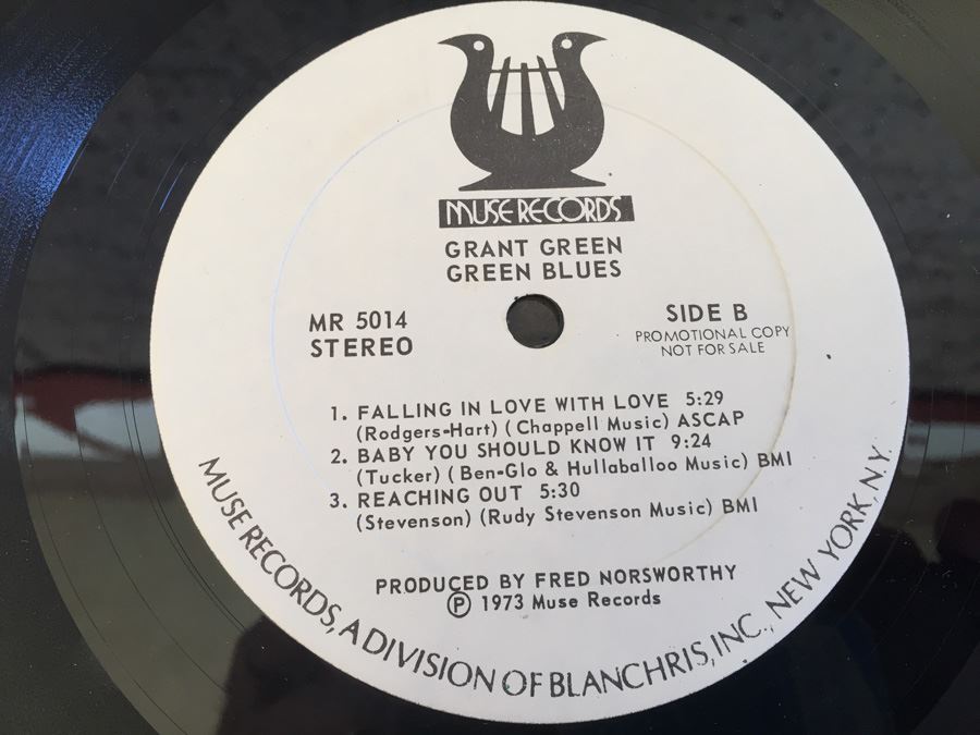 Grant Green ‎- Green Blues - Muse Records ‎- MR 5014 [Photo 6]