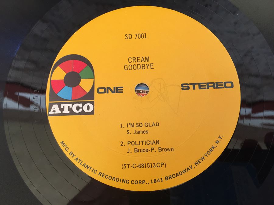 Cream - Goodbye - ATCO Records ‎- SD 7001 [Photo 5]