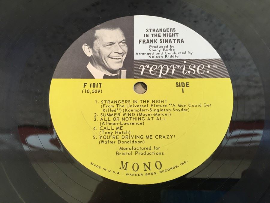 Frank Sinatra ‎- Strangers In The Night - Reprise Records ‎- F-1017 [Photo 3]