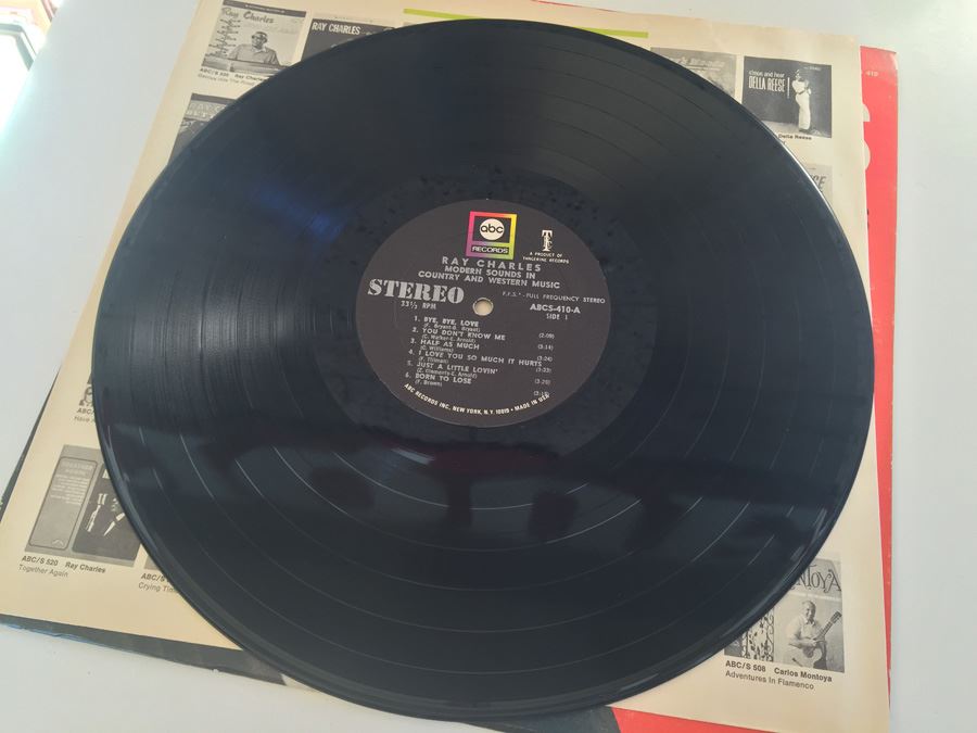 Ray Charles ‎- Modern Sounds In Country And Western Music -  ABC-Paramount ‎- ABCS 410  [Photo 3]