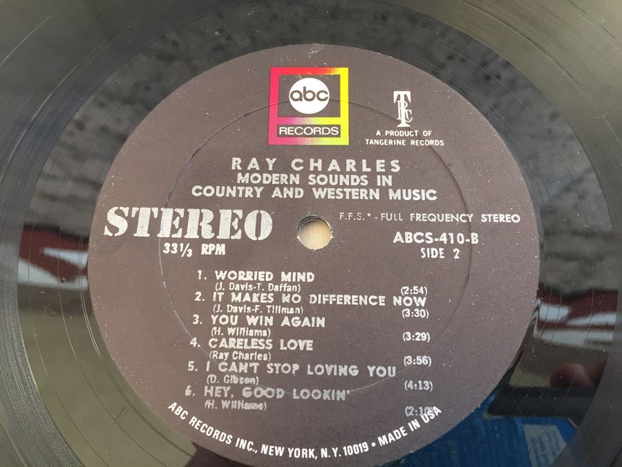 Ray Charles ‎- Modern Sounds In Country And Western Music -  ABC-Paramount ‎- ABCS 410  [Photo 6]