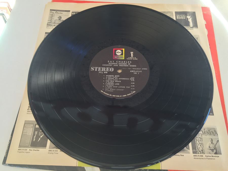 Ray Charles ‎- Modern Sounds In Country And Western Music -  ABC-Paramount ‎- ABCS 410  [Photo 5]