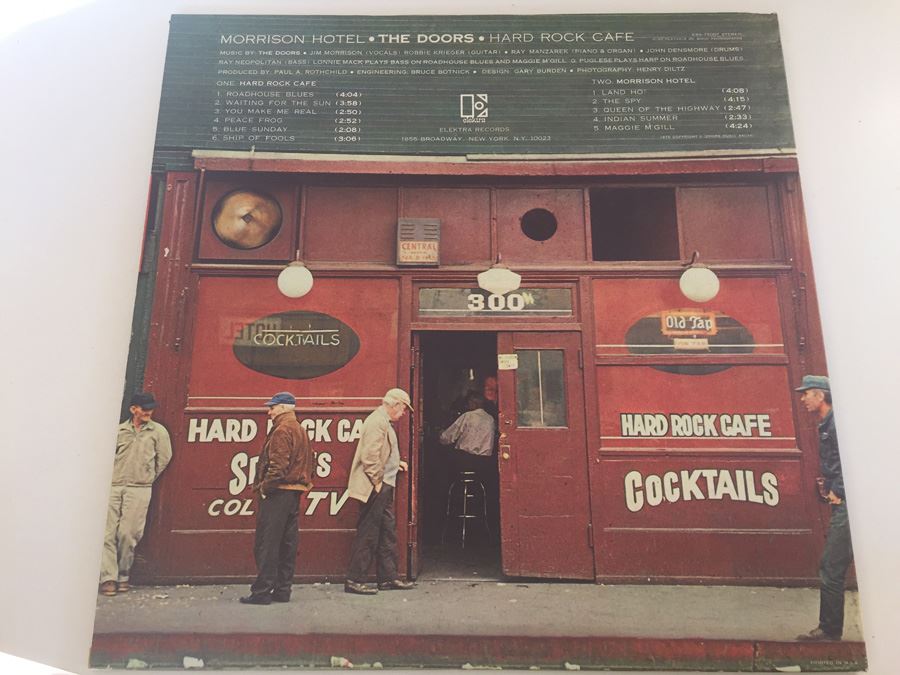 The Doors ‎- Morrison Hotel - Elektra ‎- EKS-75007 [Photo 2]