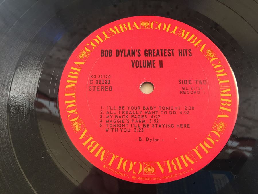 Bob Dylan ‎- Bob Dylan's Greatest Hits Volume II - Columbia ‎- KG 31120 [Photo 11]