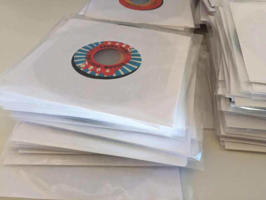 Large 45 Records Lot All With Plastic Sleeves [Photo 2]