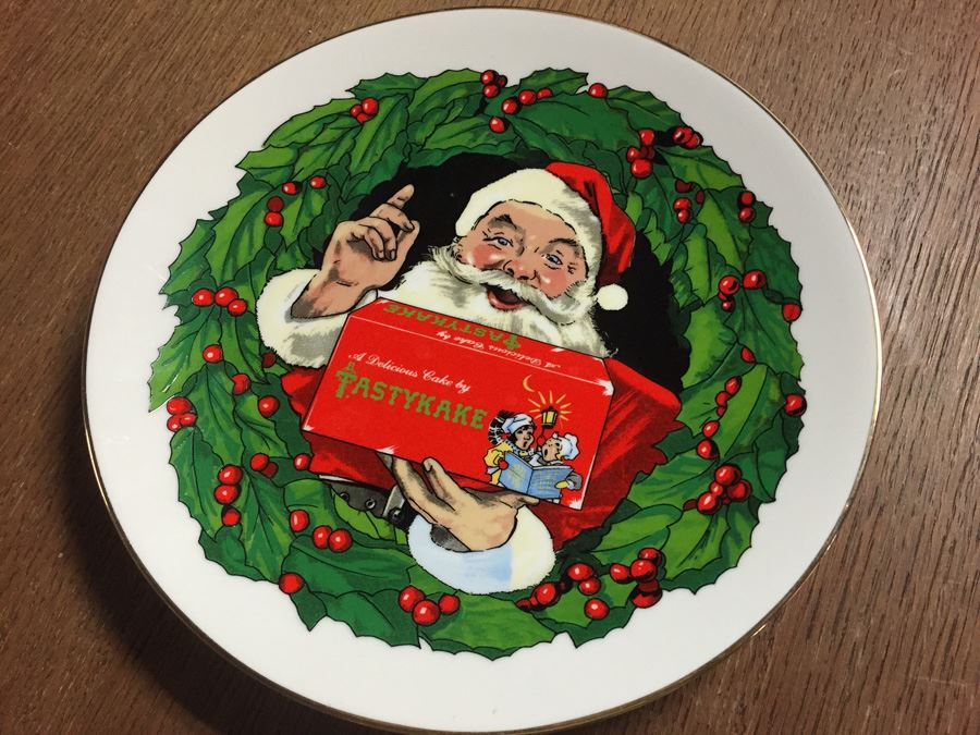 1957 Tastykake Limited Edition Christmas Plate [Photo 1]