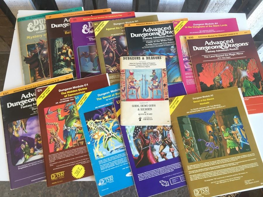 Huge Collection Of Vintage Advanced Dungeons & Dragons Books And Modules From 70's And 80's [Photo 7]
