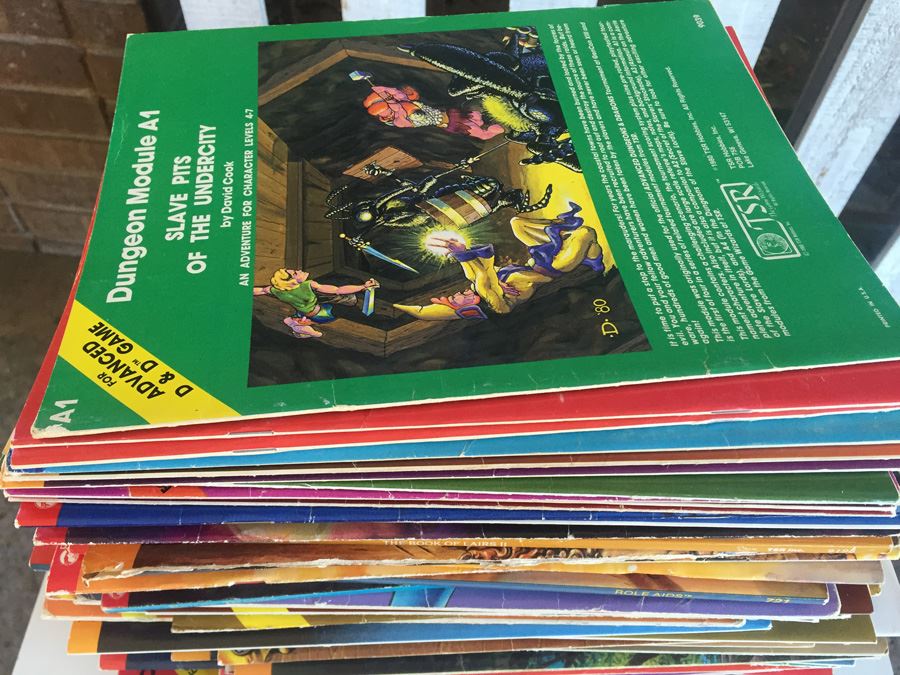 Huge Collection Of Vintage Advanced Dungeons & Dragons Books And Modules From 70's And 80's [Photo 2]
