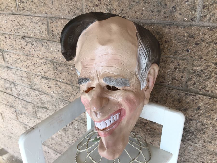 Vintage George Bush Cesar Mask [Photo 1]