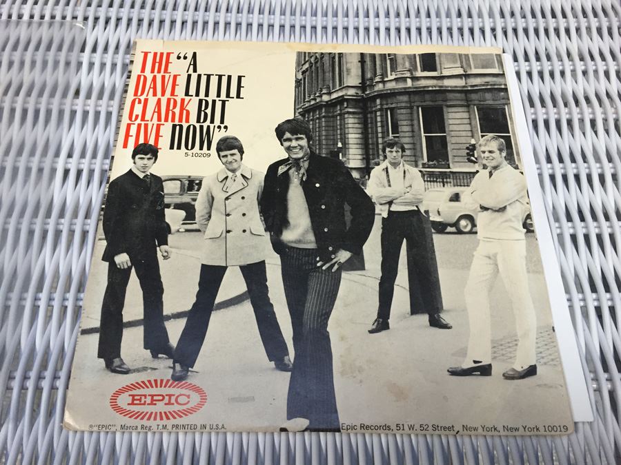 The Dave Clark Five ‎- A Little Bit Now - Epic ‎- 5-10209 - PROMO Radio Station Copy [Photo 4]