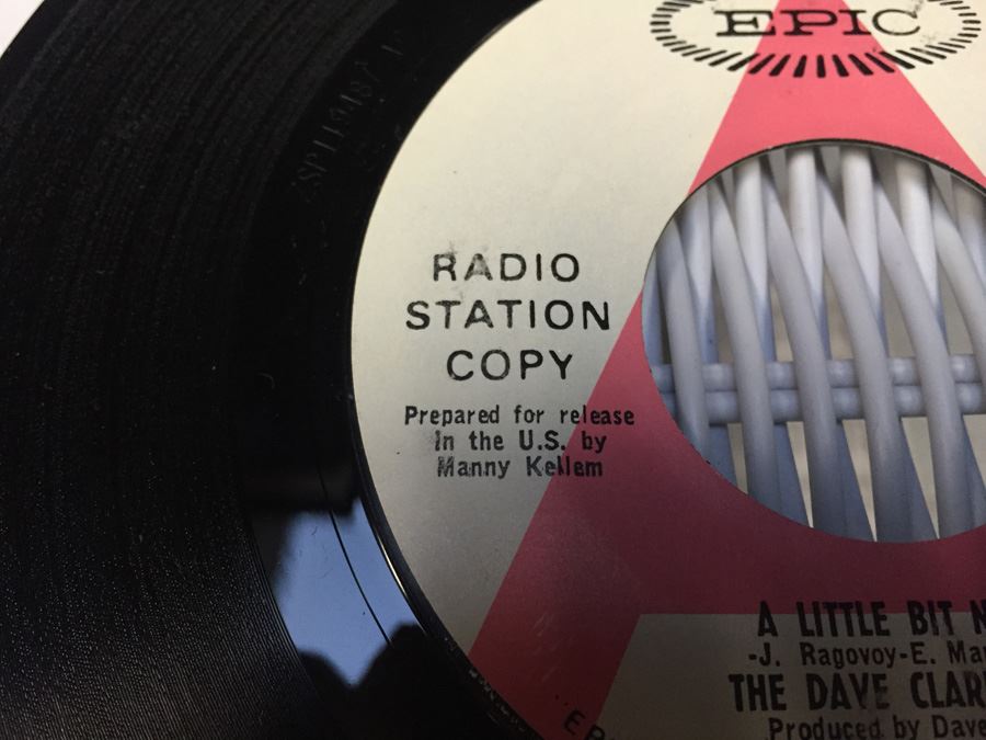 The Dave Clark Five ‎- A Little Bit Now - Epic ‎- 5-10209 - PROMO Radio Station Copy [Photo 7]
